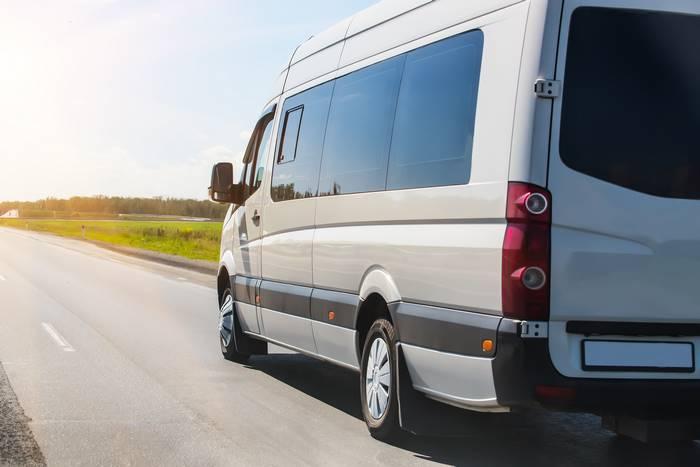 minibus en route